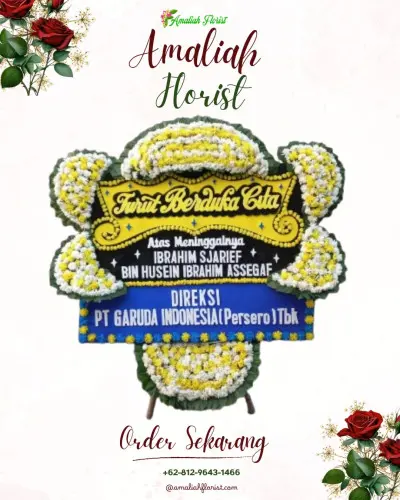 Papan Bunga Duka di Kaba-kaba